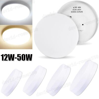#ad 12 50W LED Ceiling Down Light Panel Living Room Bathroom Kitchen Round Fixture