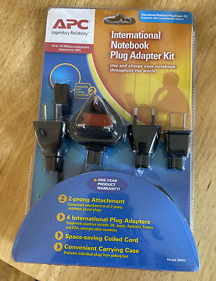 #ad APC International Notebook Plug Adapter Kit INPA3 NEW worldwide