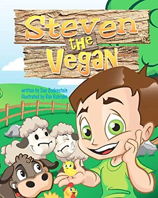 #ad Steven the Vegan Bodenstein Dan Paperback Good