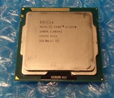 #ad Intel Core i7 3770 3.40GHz 8MB Quad Core Socket LGA1155 CPU Processor SR0PK