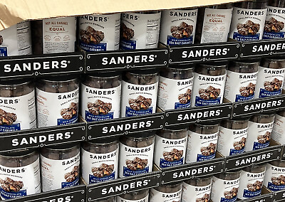 #ad SANDERS Milk Chocolate Sea Salt Caramels Fine Chocolates 36 oz Fresh Fast Ship