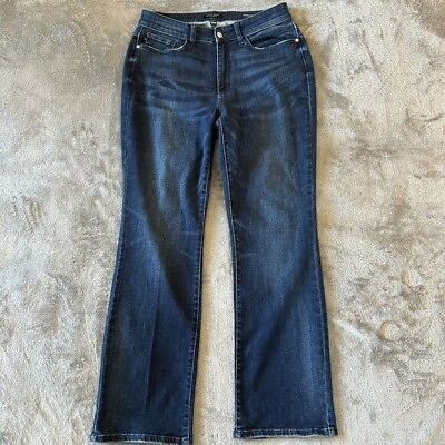 #ad Judy Blue Slim Boot Cut Jeans Women#x27;s size 14W 14 W Dark Wash