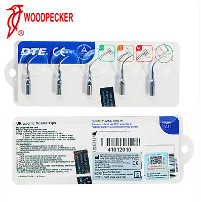 #ad 5PCS Original Woodpecker Ultrasonic Scaler Tips Set for DTE D1 SATELEC Handpiece