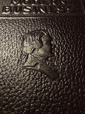 #ad Alexander Hamilton Institute Set of 11 Modern Business Books 1963 Leather Emboss