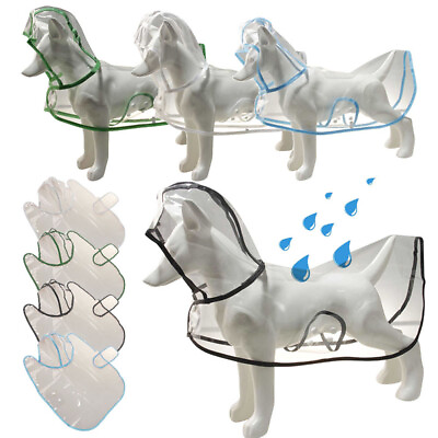 #ad Pet Clothes Waterproof Clothes Puppy Coat Pet Cloak Dog Raincoat Outdoor Coat