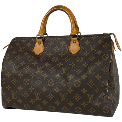 #ad Louis Vuitton Speedy 35 Hand Bag Commuting Hand Bag Monogram Brown M41524 Women
