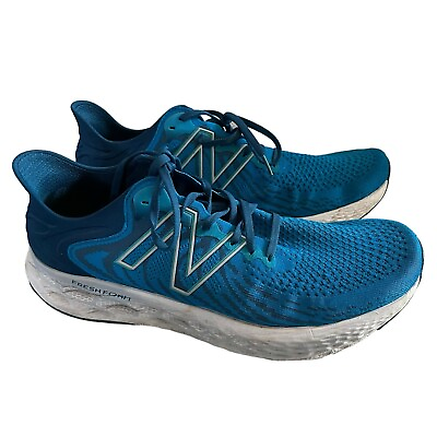 #ad New Balance Size 13 Fresh Foam 1080 Bright Blue Athletic Sneakers Shoes Men#x27;s