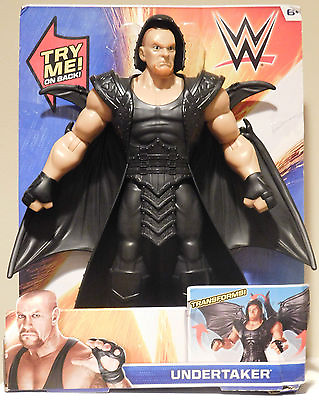 #ad WWF UNDERTAKER 12#x27;#x27; ACTION FIGURE Transforms New