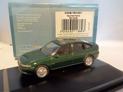 Vauxhall Vectra Green Model Cars Oxford Diecast GBP 8.65