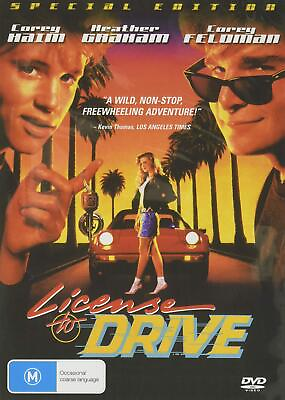 #ad License to Drive DVD Corey Haim Corey Feldman Carol Kane Richard Masur