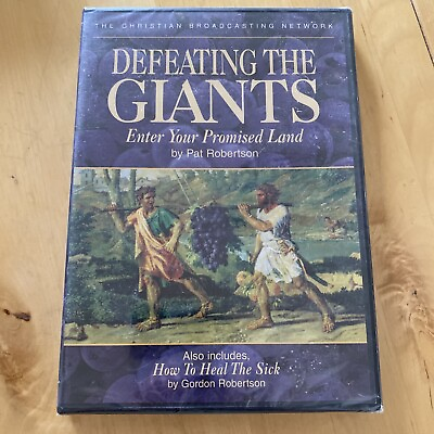 #ad Defeating The Giants: Enter Your Promised Land Pat Robertson Sealed New