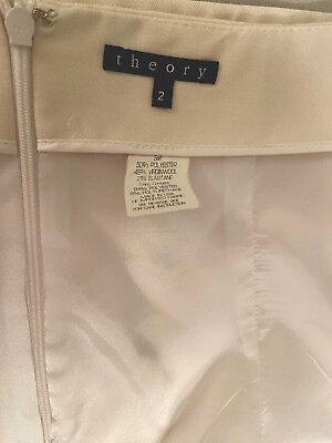 #ad Theory High Waist Mini Skirt Size 2 49% Wool cashmere virgin