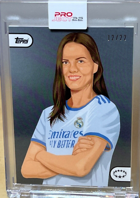 #ad CAROLINE MOLLER x MARCO MELGRATI TOPPS PROJECT 22 * PARALLEL * 12 22 REAL MADRID