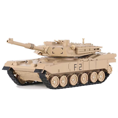 #ad US Main Battle Tank M1A2 Abrams 1:48 Scale Alloy Model Military Model Tank