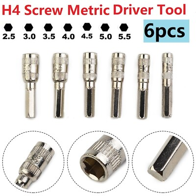 #ad Hex Socket 6 Point Hand Hex Parts Replacement Shank 2.5 3 3.5 4 4.5 5mm