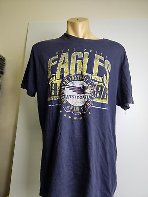 #ad West coast eagles AFL retro t shirt tee shirt men#x27;s size XL Vintage VGC