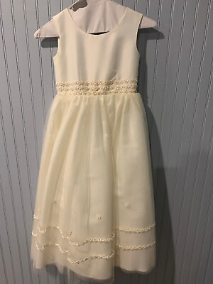 #ad The Sweetie Collection Communion Wedding… Beaded Tulle Dress BEAUTIFUL Size 6?
