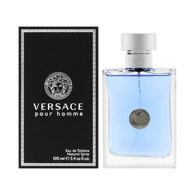 #ad Versace Pour Homme Signature by Versace 3.4 oz EDT Cologne for Men New Tester