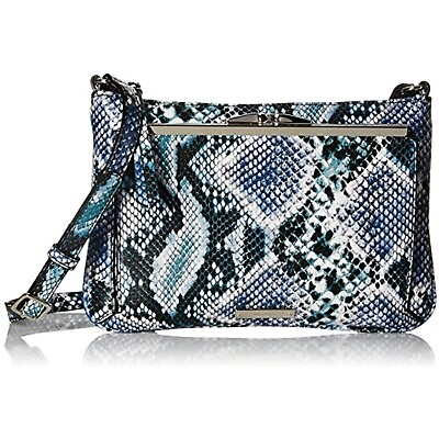 #ad Nine West Morley Cross Body Blue Sky Multi SKy blue New with tag