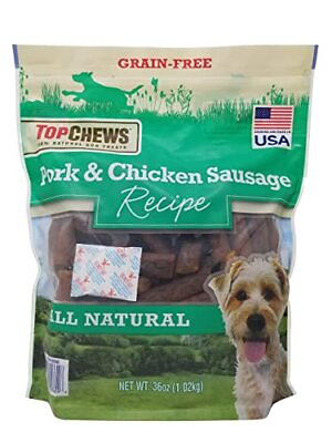 #ad Pork amp; Chicken Sausage Dog Treats 100% Natural 36 OZ