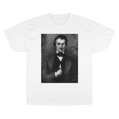 #ad Edgar Allen Poe Champion T Shirt