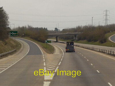 #ad Photo 6x4 A417 A419 Split The A417 splits from the A419 at the southern e c2013