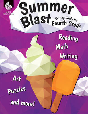 #ad Summer Blast: Getting Ready for Fourth Grade Paperback By Wendy Conklin GOOD