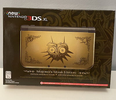#ad 3DS XL Legend of Zelda Majora#x27;s Mask Limited Edition System Brand New Factory