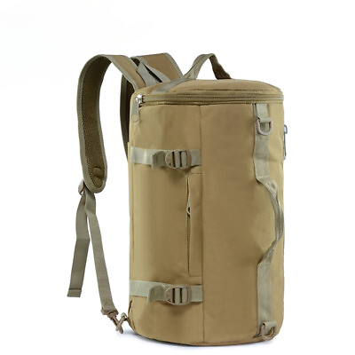 #ad Outdoor Sports Camouflage Handbag Bucket Bag Backpack Tactical Equipment Camping