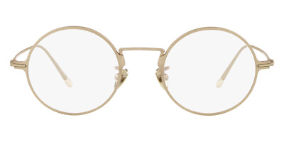 #ad Giorgio Armani AR5125T Eyeglasses Men Matte Pale Gold Oval 47 New amp; Authentic