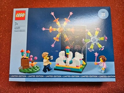#ad LEGO 40689 Fireworks Celebration NEW Sealed in hand ready to ship worldwide