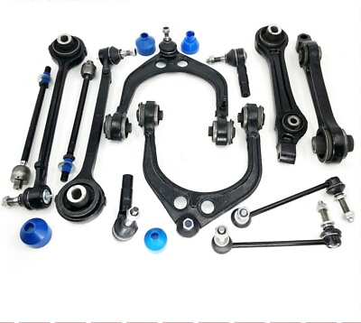 #ad 12PCs Front Upper Lower Control Arm Kit Fit 05 10 Chrysler 300 Dodge Charger 2WD