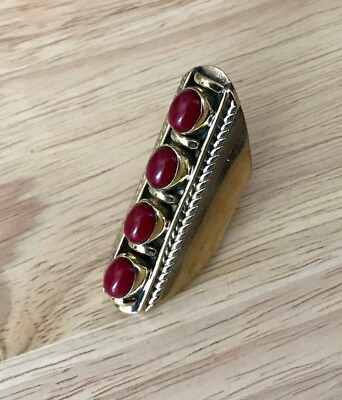#ad Multistone East Indian Coral Ring