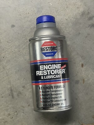 #ad Restore 00009 4 Cylinder Formula Engine Restorer amp; Lubricant 9 oz.