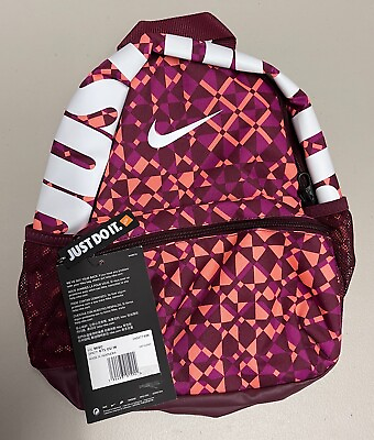 #ad Nike Kids Brasilia All Over Print Mini Backpack CK5577 638