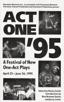 #ad ACT One Festival The Complete One Act Plays: #x27;95 Paperback GOOD