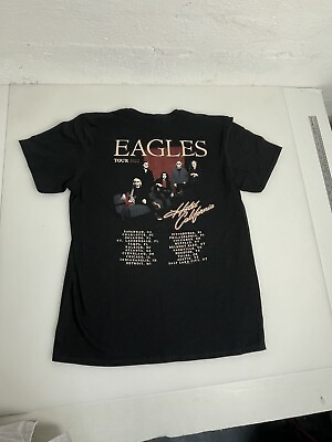 #ad The Eagles Hotel California 2022 Concert Tour T Shirt Unisex Large New Gildan