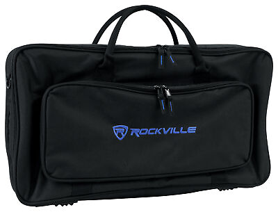 #ad Rockville Heavy Duty Rugged Gig Bag DJ Case Fits Korg nanoKEY Studio