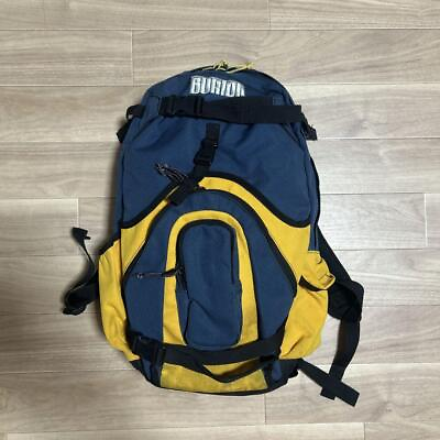 #ad burton backpack OLD 90s Y2K yellow navy old clothes japan used