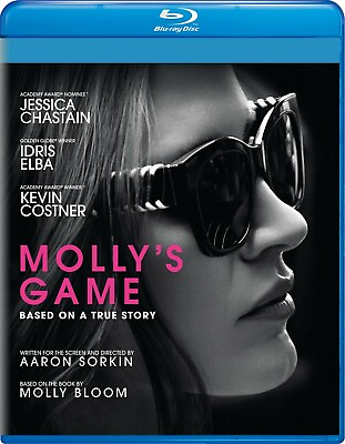 #ad Molly#x27;s Game Bluray You Can CHOOSE WITH OR WITHOUT A CASE