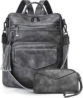 #ad OPAGE Backpack Purse for Women Leather Anti theft Fashion Designer Travel Backpa