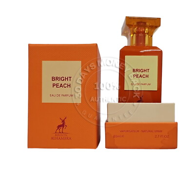 #ad Maison Alhambra Bright Peach 2.7 oz 80 ml Eau De Parfum Unisex Spray