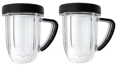 #ad Replacement 30 Ounce Cup Jar with Handle Mug with Lip Ring Part Compatible w...
