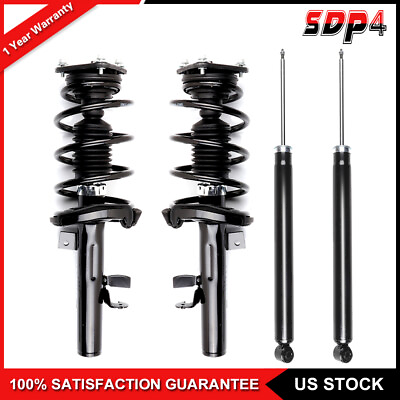 #ad 4x Front Complete Struts Springs amp; Rear Shocks Full Set For 2012 2013 Ford Focus