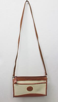 #ad Coldwater Canyon Women#x27;s Genuine Split Leather Crossbody Purse Brown