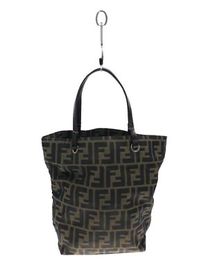 #ad FENDI tote bag zucca pattern canvas 2288 26598 98 Used
