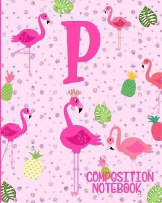 #ad Flamingo Journals Composition Notebook P Paperback UK IMPORT