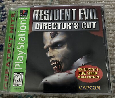 #ad Resident Evil Director#x27;s Cut Sony PlayStation1 Greatest Hits CIB MINT