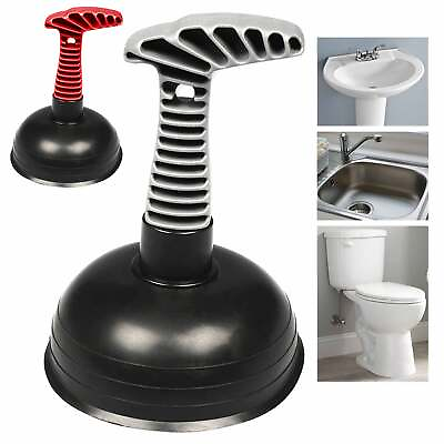 #ad Small Plunger Unclogging Kitchen Bathroom Sink Drain Blaster Cleaner Shower Tub