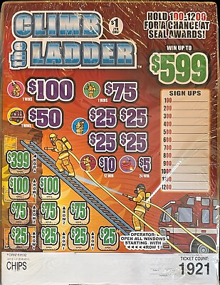 #ad New Pull Tickets Chip Tickets  Climb the Ladder
